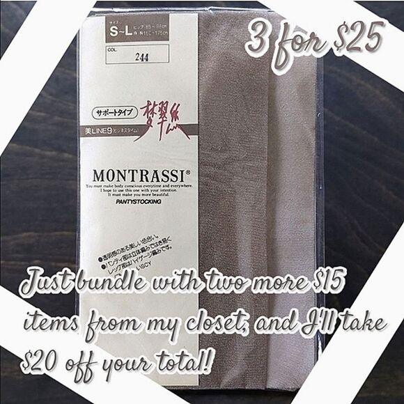 Japanese 90s deadstock sheer beige-gold pantyhose - Picture 1 of 8